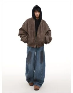 MRNEARLY Vintage Faded Bomber Jacket(Mrnearly Vintage Faded Bomber Jacket) -Youth Urban Wear O1CN01xg8HE81VQpoVmizOT 2434502648