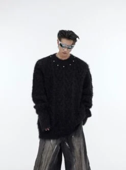 CulturE Studded Collar Sweater(Culture Studded Collar Sweater) -Youth Urban Wear O1CN01xiiNuY2MtNz7bkfFA 2209343059885