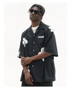 HARSH And CRUEL Solitary Flower Button-Up(Harsh And Cruel Solitary Flower Button Up) -Youth Urban Wear O1CN01yR5W8C2ITV0ZGmcAB 2139609287