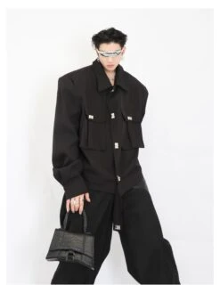 CulturE Padded Shoulders Jacket(Culture Padded Shoulders Jacket) -Youth Urban Wear O1CN01yTfUI92MtNqn4Sv8y 2209343059885