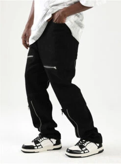 NOSAW Parallel Zip Jeans(Nosaw Parallel Zip Jeans) -Youth Urban Wear O1CN01yU2qqn1EK6J917tsU 265910332