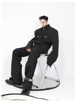 CulturE Padded Shoulders Jacket(Culture Padded Shoulders Jacket) -Youth Urban Wear O1CN01zN6iWm2MtNqfn8Cl4 2209343059885