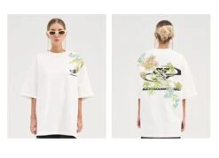 HARSH And CRUEL Embroidered "Bloom" Tee(Harsh And Cruel Embroidered Bloom Tee) -Youth Urban Wear O1CN01zP14ZK2ITV5yZqyly 2139609287