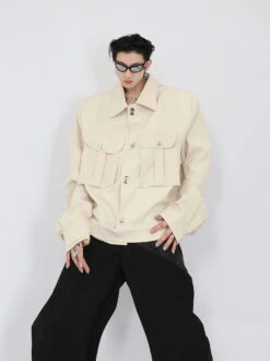 CulturE Padded Shoulders Jacket(Culture Padded Shoulders Jacket)