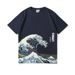 Great Wave Fitted Tee(Great Wave Tee) -Youth Urban Wear O1CN01zkom5b1NSBhUTSuYr 735691568