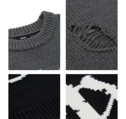 PCLP Mosaic P Knit Sweater(Pclp Mosaic P Knit Sweater) -Youth Urban Wear PCLPMPKS08