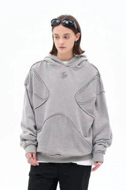 Vintage Washed Deconstructed Forgiveness Hoodie(Vintage Washed Deconstructed Forgiveness Hoodie) -Youth Urban Wear S6c9037e4eb8944ffa5307911698701b4A