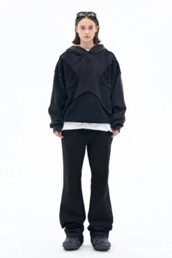 Vintage Washed Deconstructed Forgiveness Hoodie(Vintage Washed Deconstructed Forgiveness Hoodie) -Youth Urban Wear S92e65226e61541d6aa3c311d06f761a9O