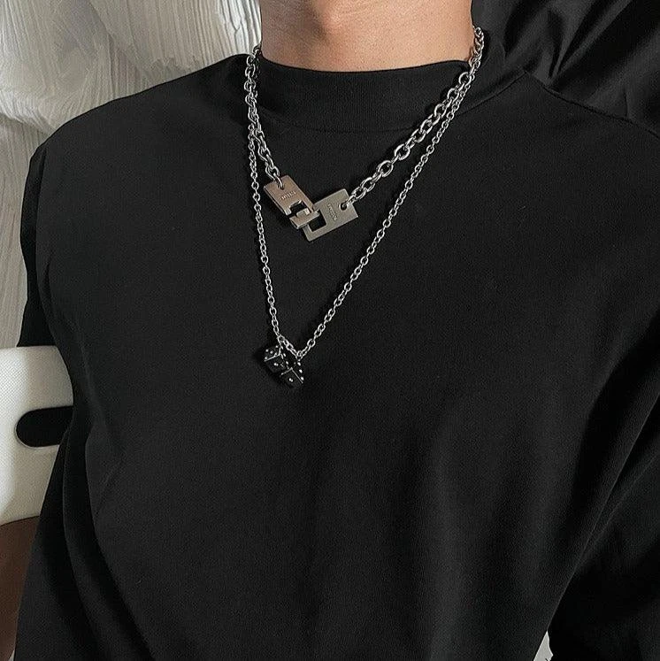 SAZ Double Dice Necklace(Saz Double Dice Necklace) 5 SAZ Double Dice Necklace(Saz Double Dice Necklace) - Image 3