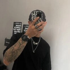 SAZ Double Dice Necklace(Saz Double Dice Necklace) 11 SAZ Double Dice Necklace(Saz Double Dice Necklace) -Youth Urban Wear SAZDoubleDiceNecklace 2