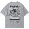 "Kanji Cat" Tee(Kanji Cat Tee)