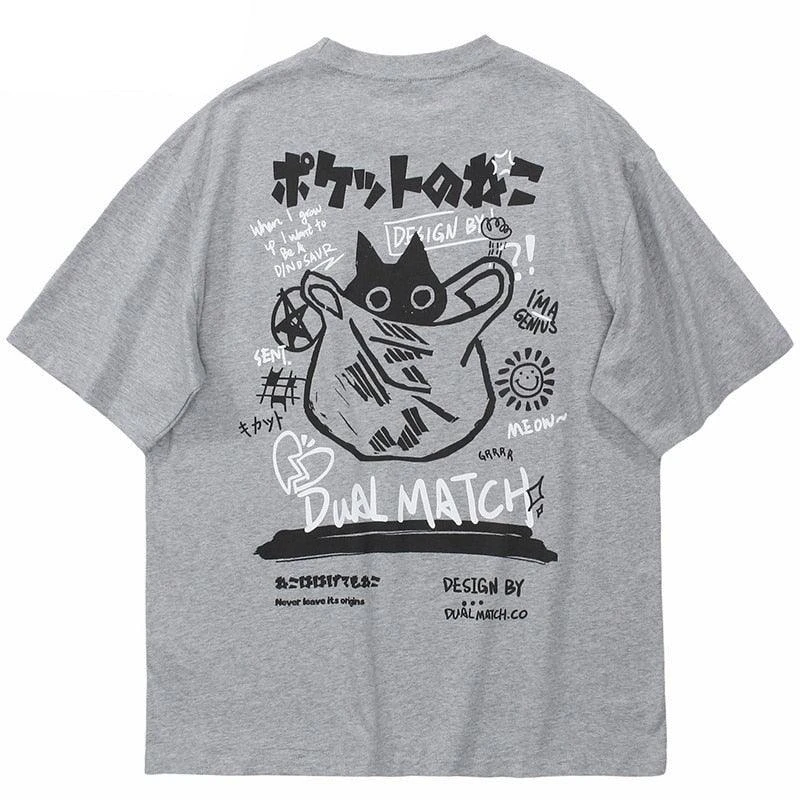 "Kanji Cat" Tee(Kanji Cat Tee) 3 "Kanji Cat" Tee(Kanji Cat Tee)