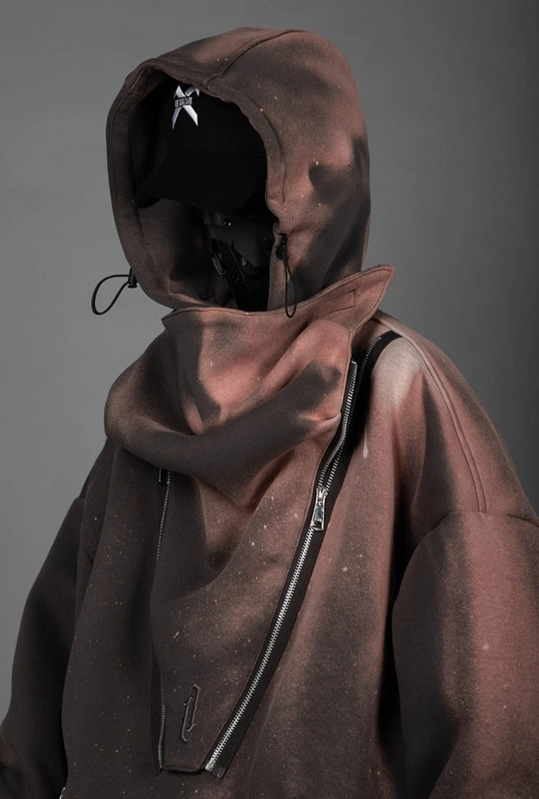 BXB Dark Quad Zipped Utility Hoodie(Bybb Dark Quad Zipped Utility Hoodie) 4 BXB Dark Quad Zipped Utility Hoodie(Bybb Dark Quad Zipped Utility Hoodie) - Image 2