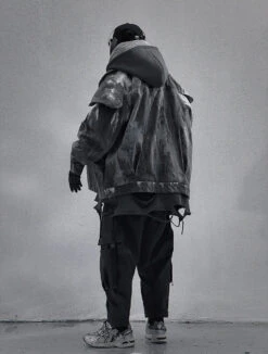 BXB Dark "Ghost" Two Piece Tactical Jacket(Bxb Dark Ghost Two Piece Tactical Jacket) 40 BXB Dark "Ghost" Two Piece Tactical Jacket(Bxb Dark Ghost Two Piece Tactical Jacket) -Youth Urban Wear Sdf6117990a024bbc96a809b1d66d597cW