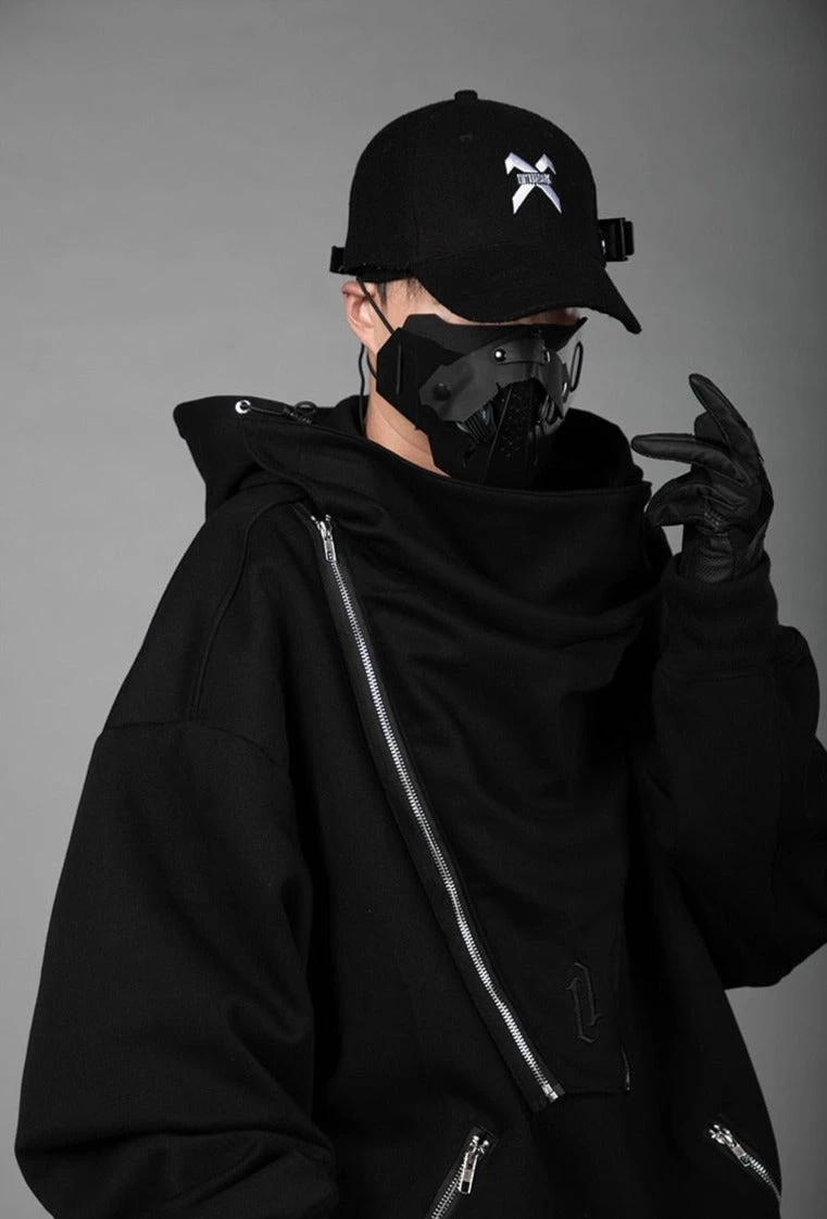 BXB Dark Quad Zipped Utility Hoodie(Bybb Dark Quad Zipped Utility Hoodie) 5 BXB Dark Quad Zipped Utility Hoodie(Bybb Dark Quad Zipped Utility Hoodie) - Image 3