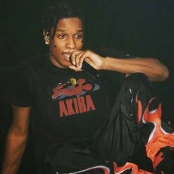 Vintage Washed "Motorcycle" Oversized Tee(Vintage Motorcycle Oversized Tee) -Youth Urban Wear VintageAkiraKanedaTee 5