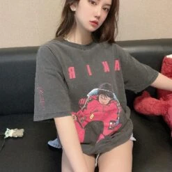 Vintage Washed "Kaneda" Oversized Tee(Vintage Washed Kaneda Oversized Tee) 21 Vintage Washed "Kaneda" Oversized Tee(Vintage Washed Kaneda Oversized Tee) -Youth Urban Wear VintageWashedAkiraOversizedTee 3