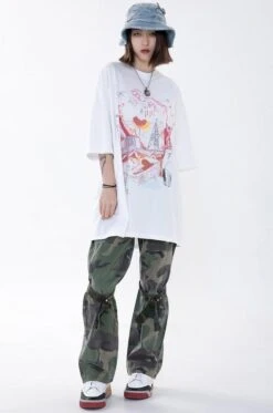 Vintage Washed Chaos Tee(Vintage Washed Chaos Tee) -Youth Urban Wear VintageWashedChaosTee8