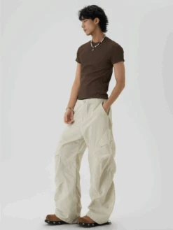 JHYQ Pleated Parachute Pants(Jhyq Pleated Parachute Pants)