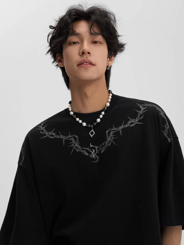 JHYQ Thorn Collar Tee(Jhyq Thorn Collar Tee) 3 JHYQ Thorn Collar Tee(Jhyq Thorn Collar Tee)