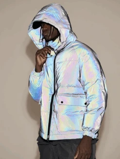 CWHAT 3M Reflective Puffer Jacket(Cwhat 3m Reflective Puffer Jacket)